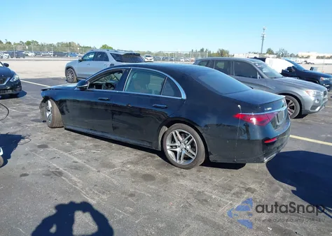 2021 Mercedes-Benz S 580 4Matic z USA, uszkodzony, nr VIN W1K6G7GB3MA056784